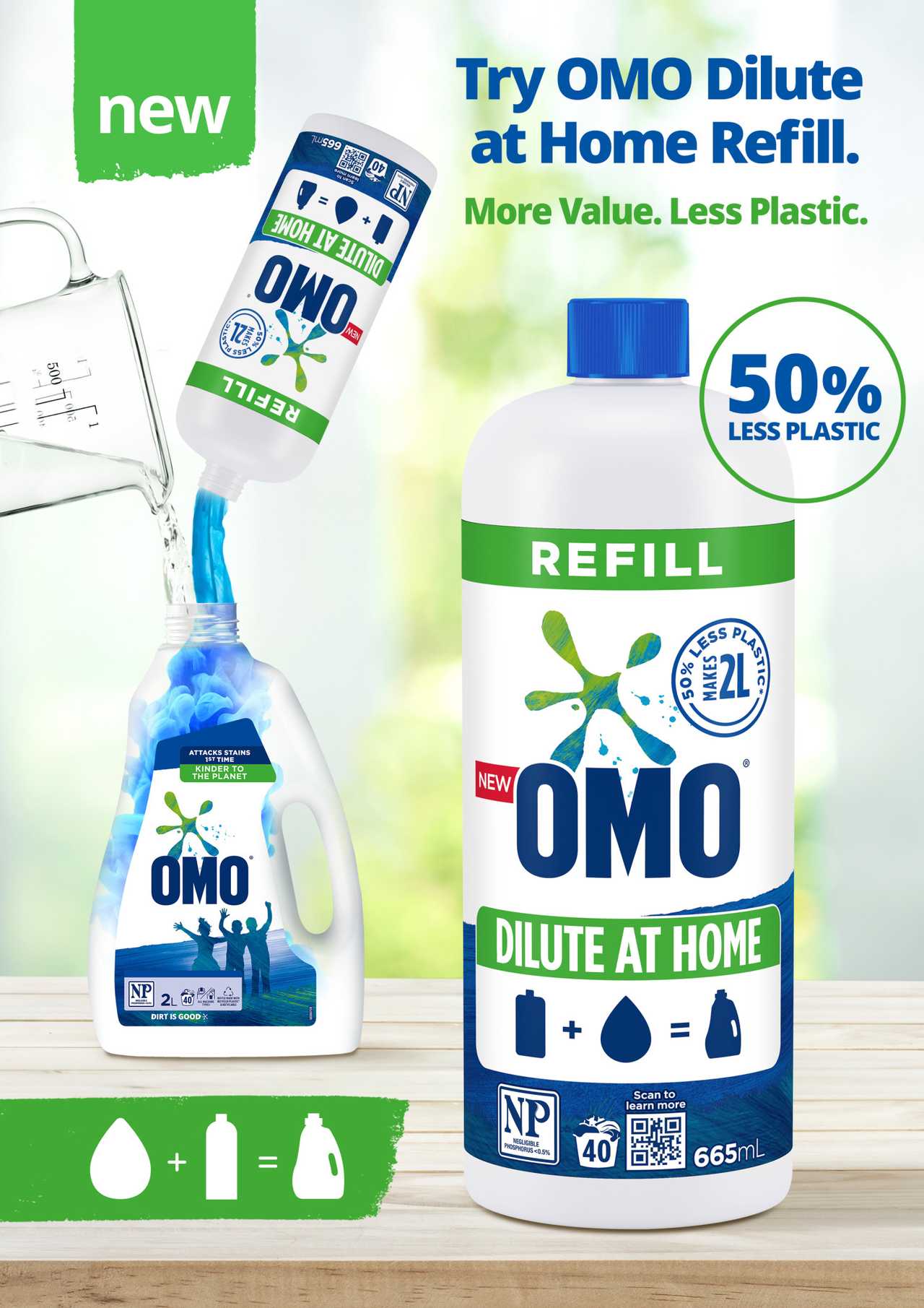 Dilute At Home Refill Omo