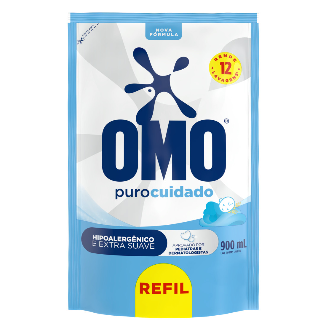 Refil de Sabão Líquido OMO Puro Cuidado