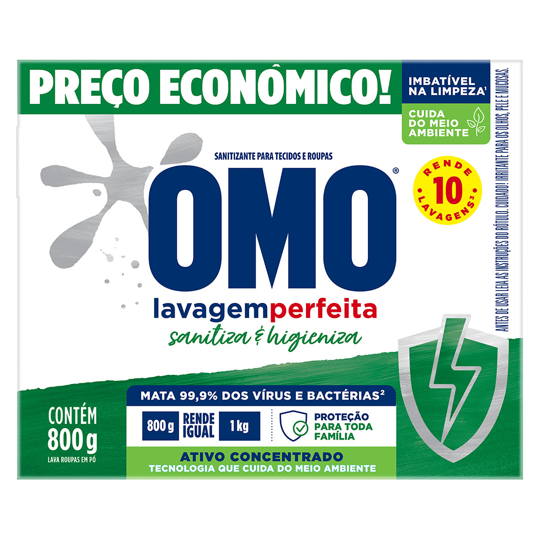 Sanitizante OMO Lavagem Perfeita Sanitiza & Higieniza