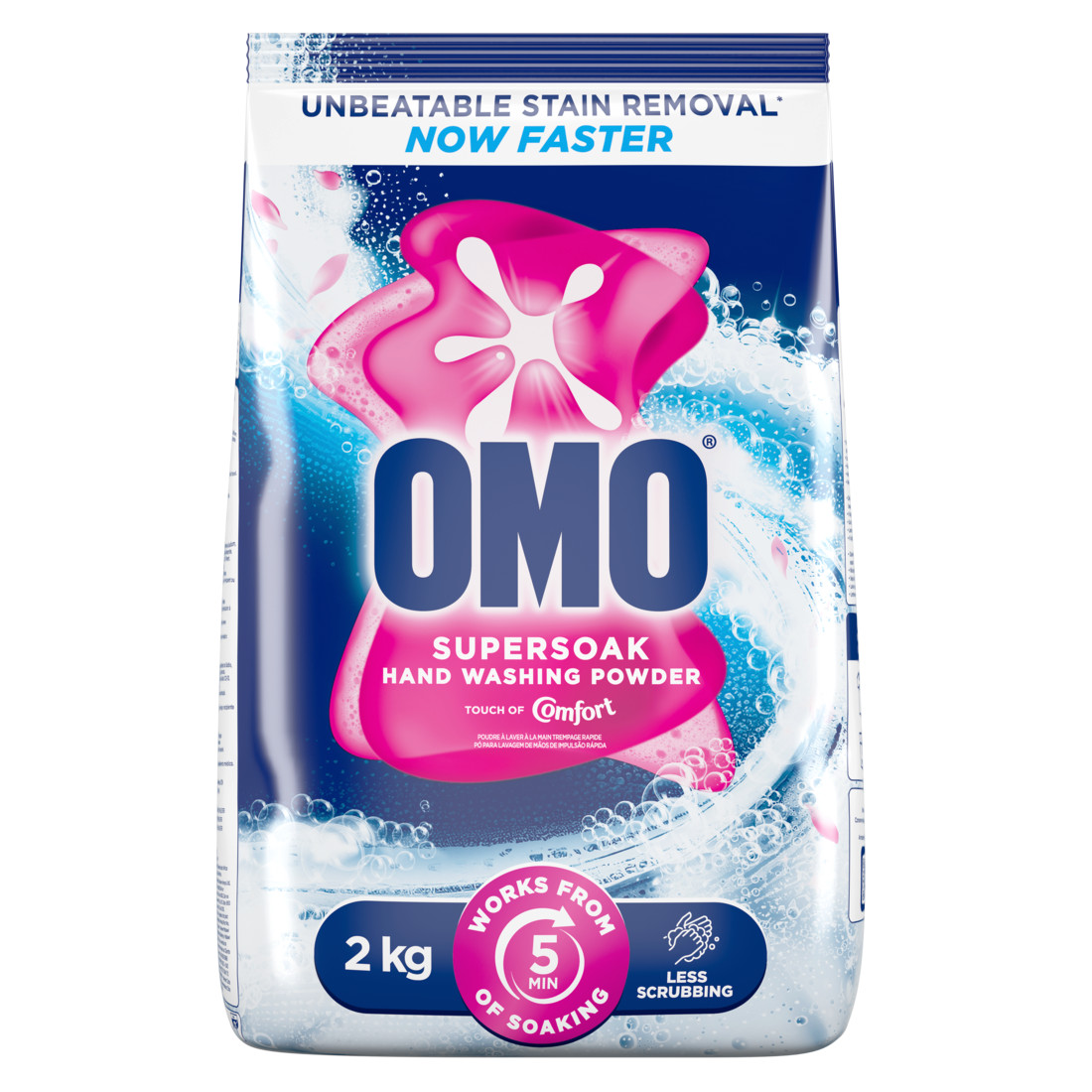OMO Hand Wash Powder with a Touch of Comfort packshot