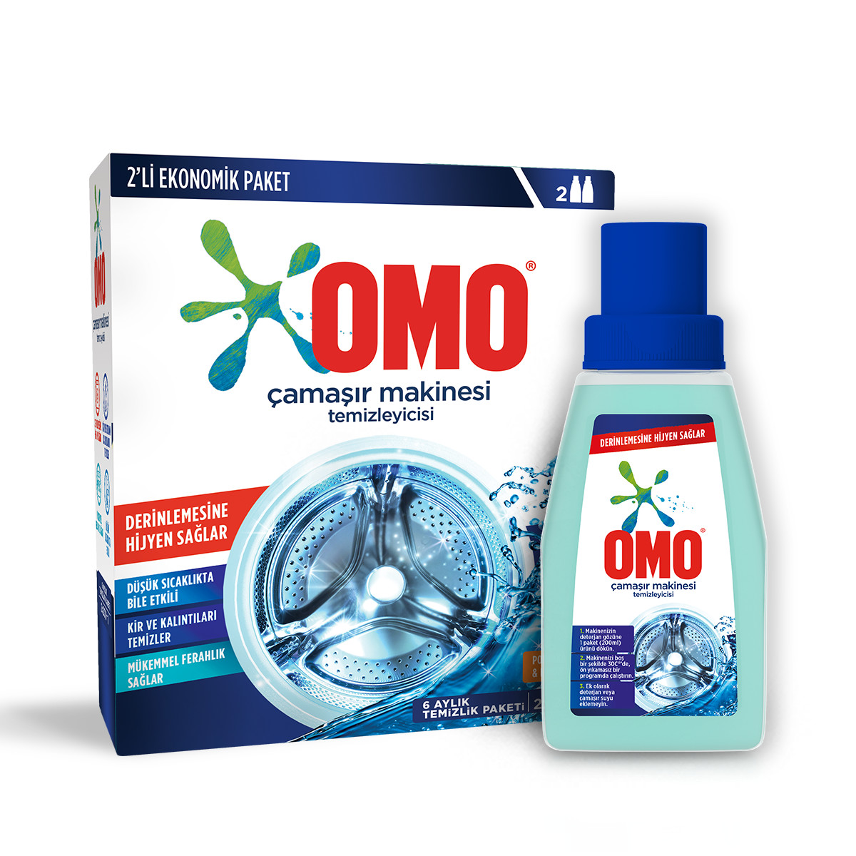 OMO Machine Cleaner Double