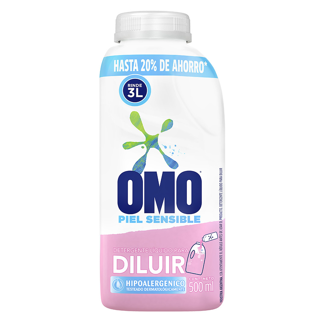 Omo piel sensible para diluir