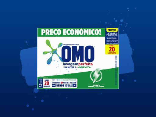 Sanitizante OMO Lavagem Perfeita Sanitiza & Higieniza banner de produto