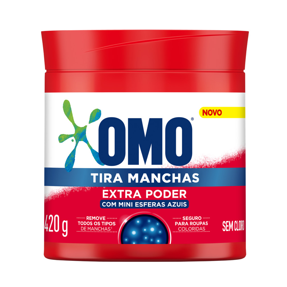 Tira Manchas OMO Extra Poder Roupas Coloridas Pó