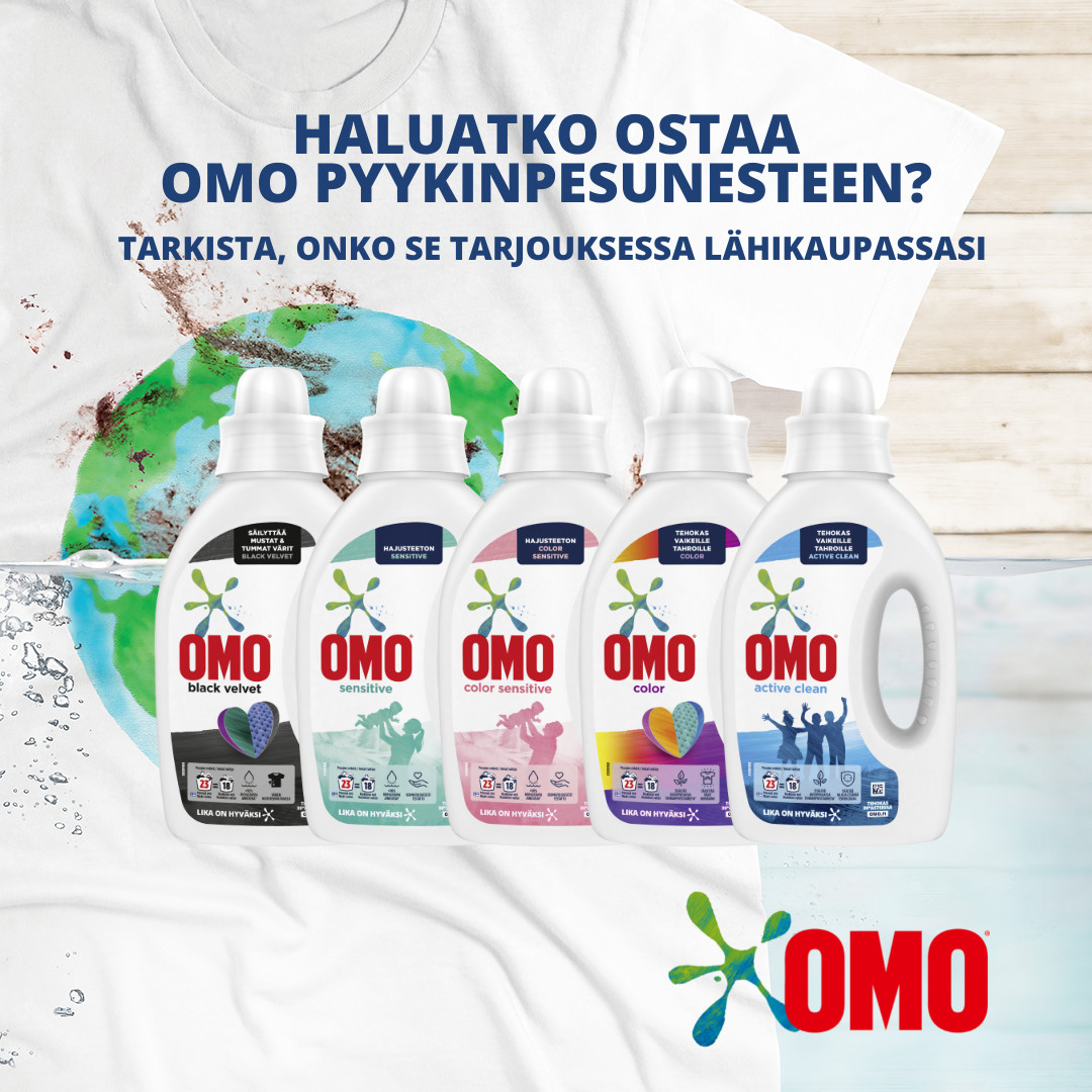 Omo liquid E-commerce banner