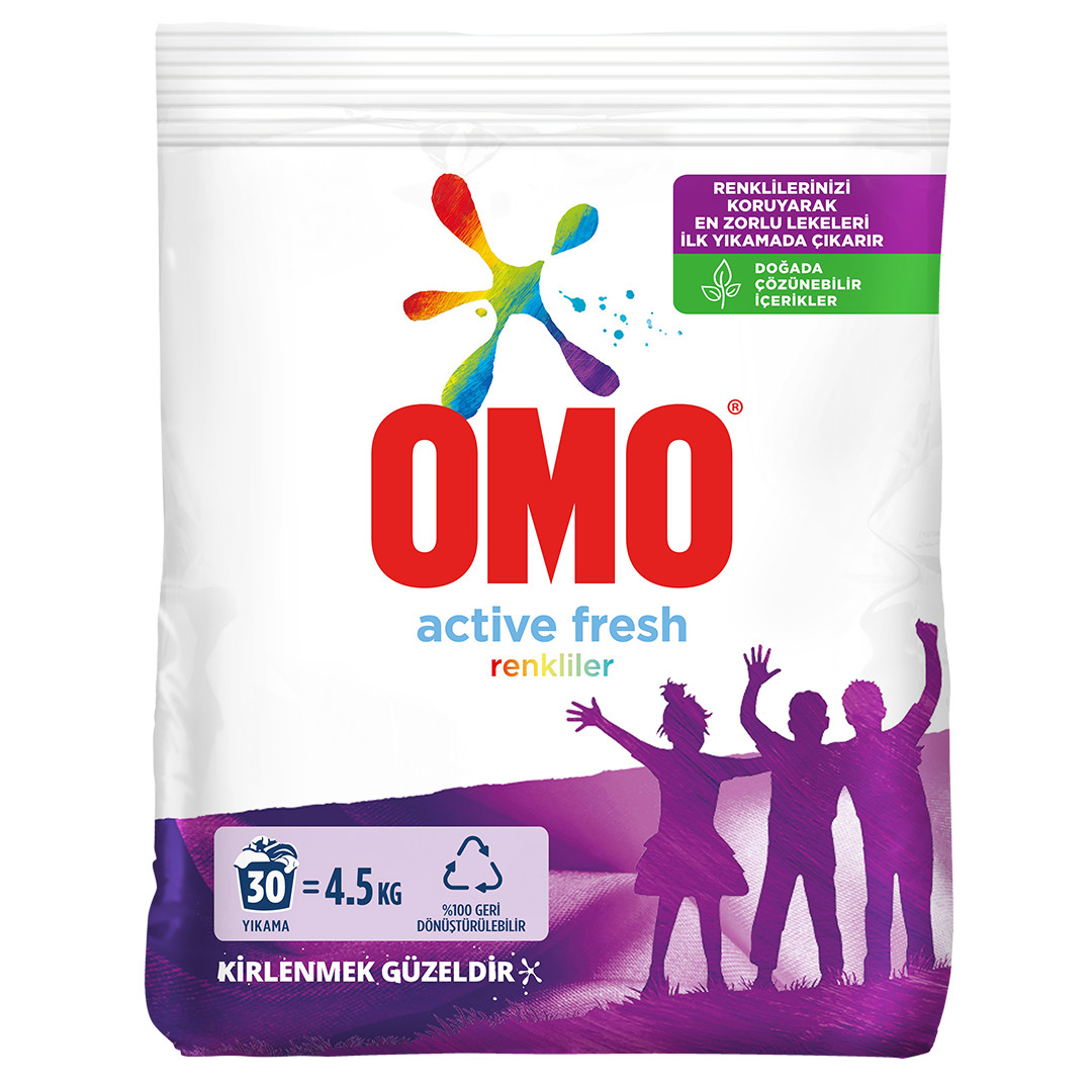 omo color toz deterjan packshot