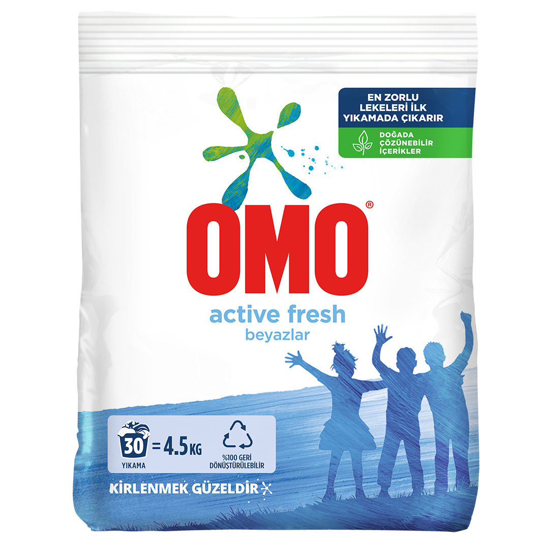 omo active fresh toz deterjan packshot