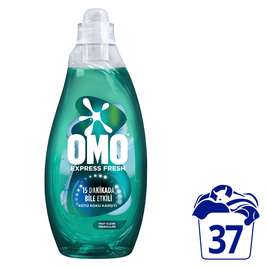 OMO EXPRESS FRESH 
KÖTÜ KOKU KARŞITI
BEYAZ VE RENKLİLER