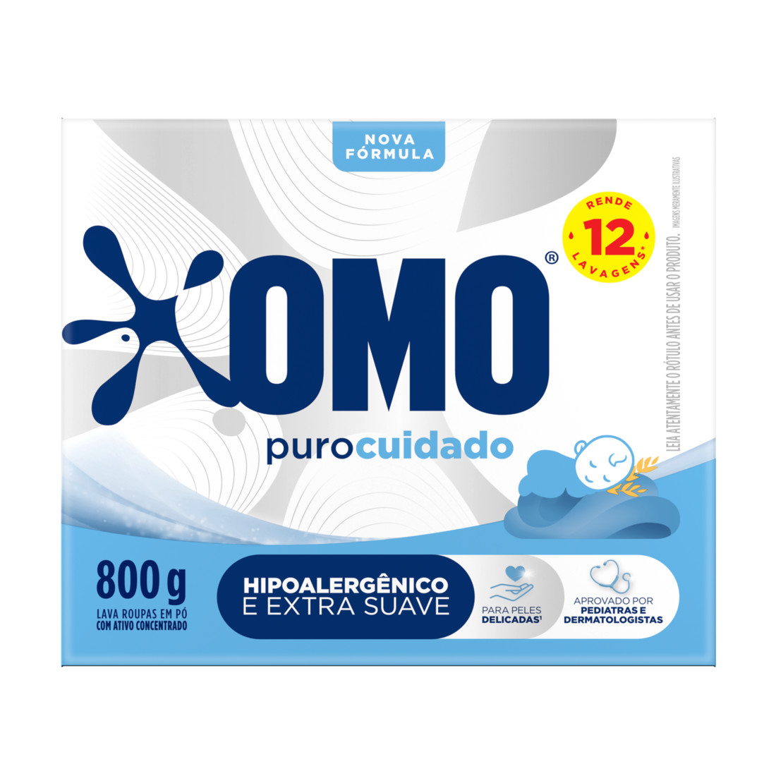 Sabão em Pó OMO Puro Cuidado