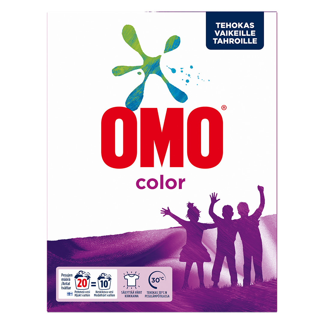 Omo Color pyykinpesujauhe pakkauskuva