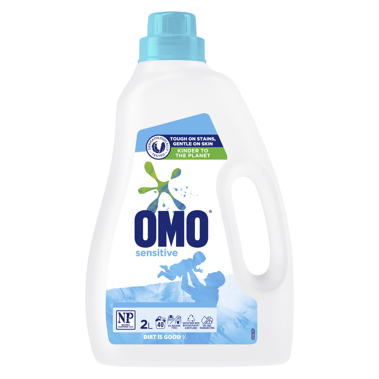 Omo lessive liquide PF Sensitive, 5 l