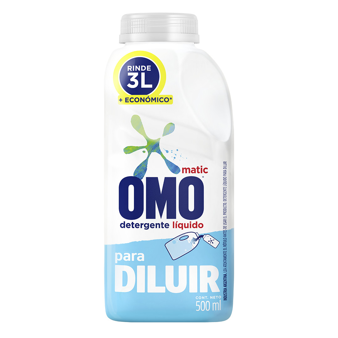Omo matic para diluir