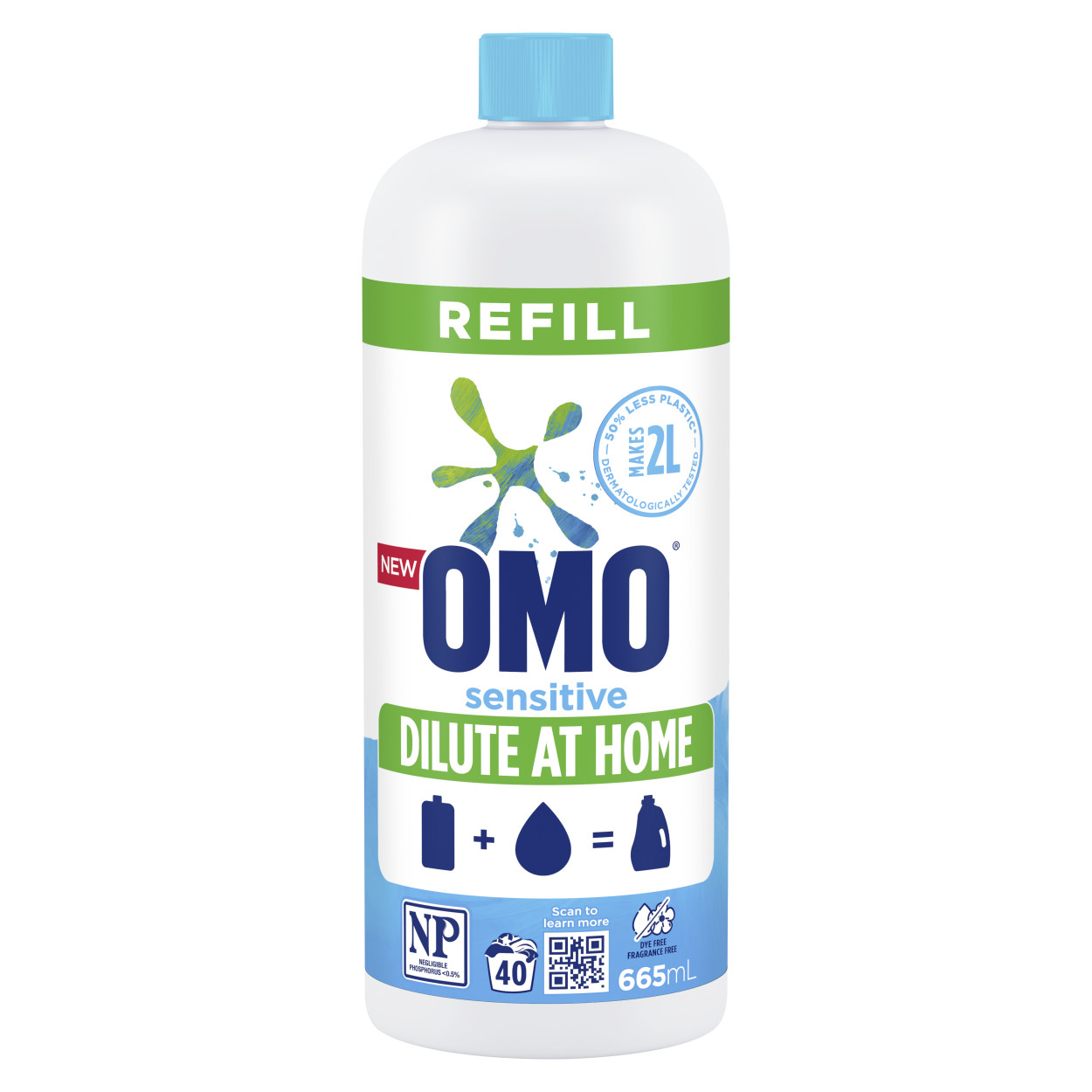 OMO Dilutable Sensitive packshot