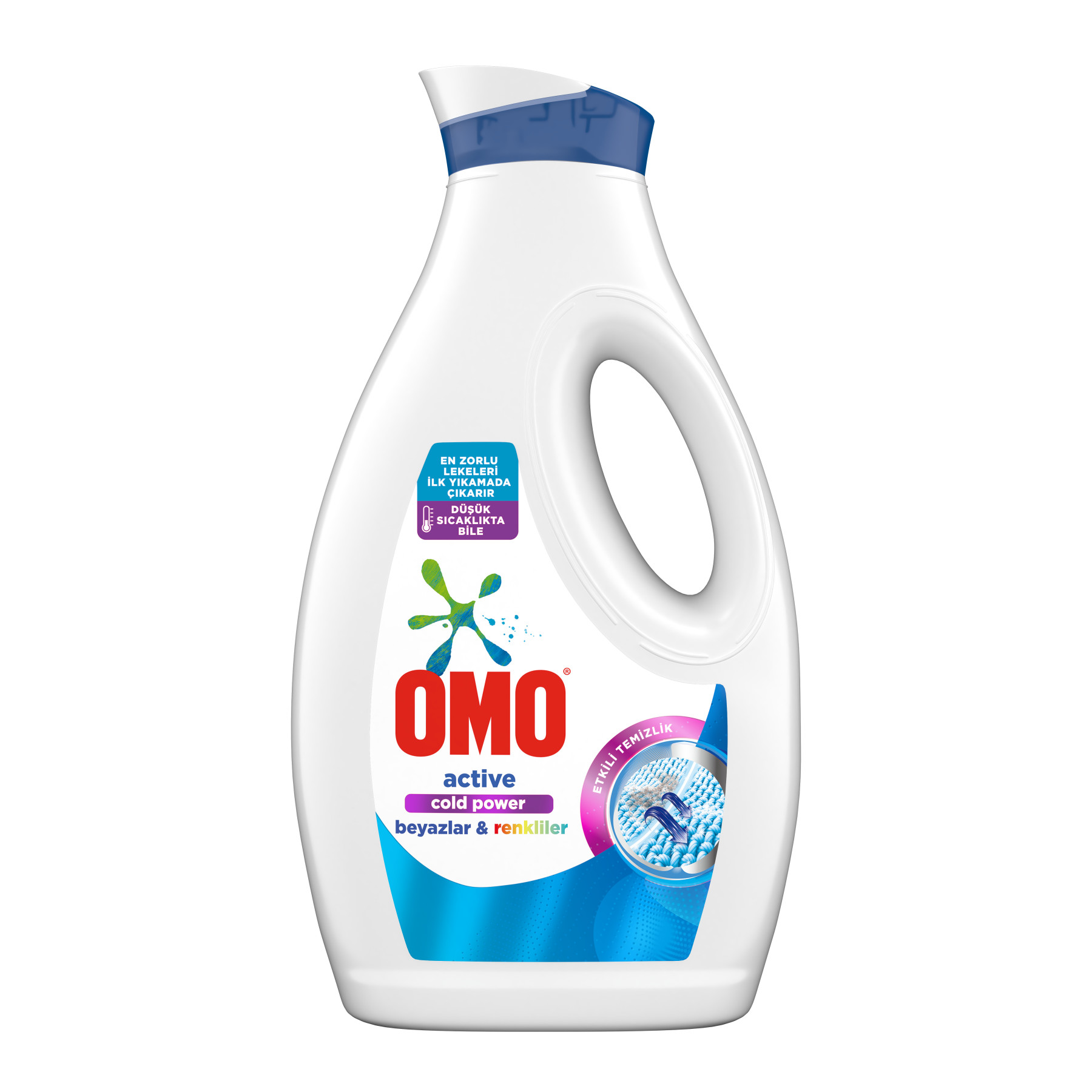 omo active sivi deterjan packshot