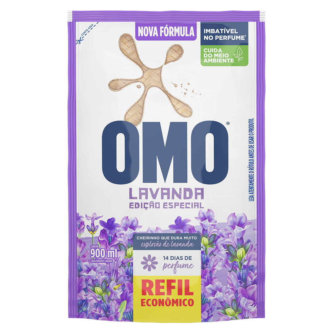 Refil de Sabão Líquido OMO Lavanda