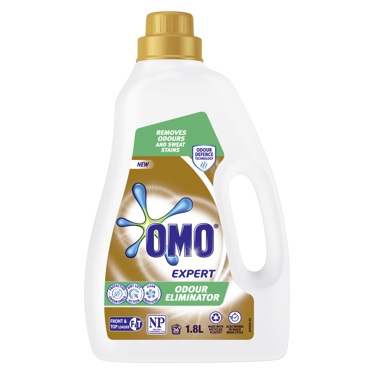 Omo Expert Odour Eliminator pack shot