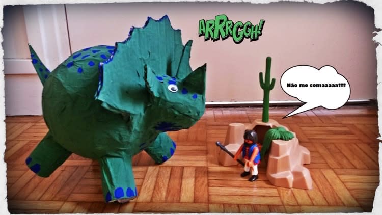 DIY Jogo Dinossauros: para fazer em casa com as crianças!