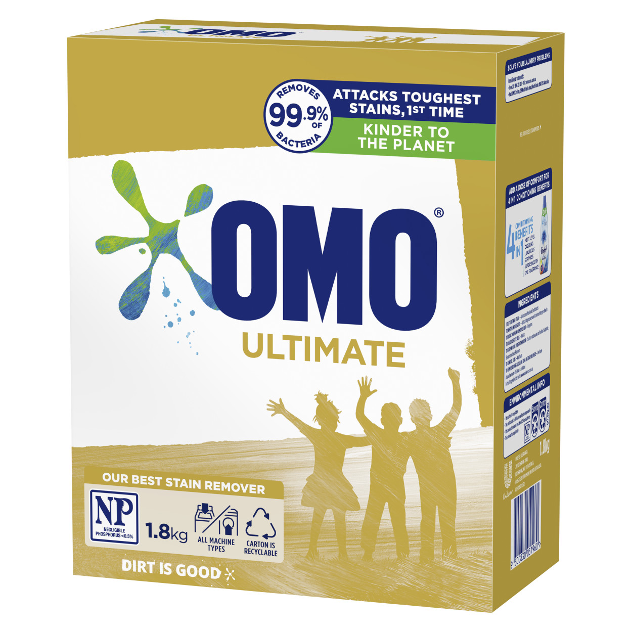 Omo ultimate powder packshot