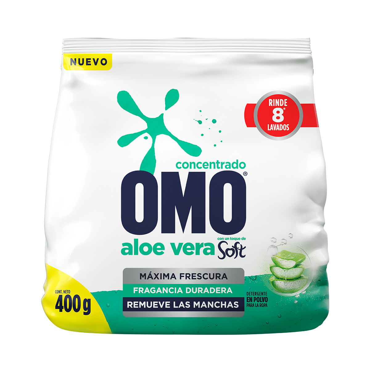 OMO ALOE POLVO paquete