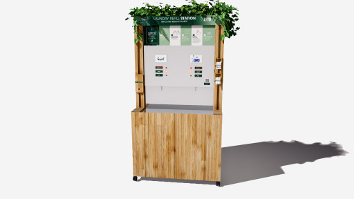OMO and Surf refill station