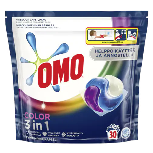 Omo Color Pyykinpesukapseli pakkauskuva