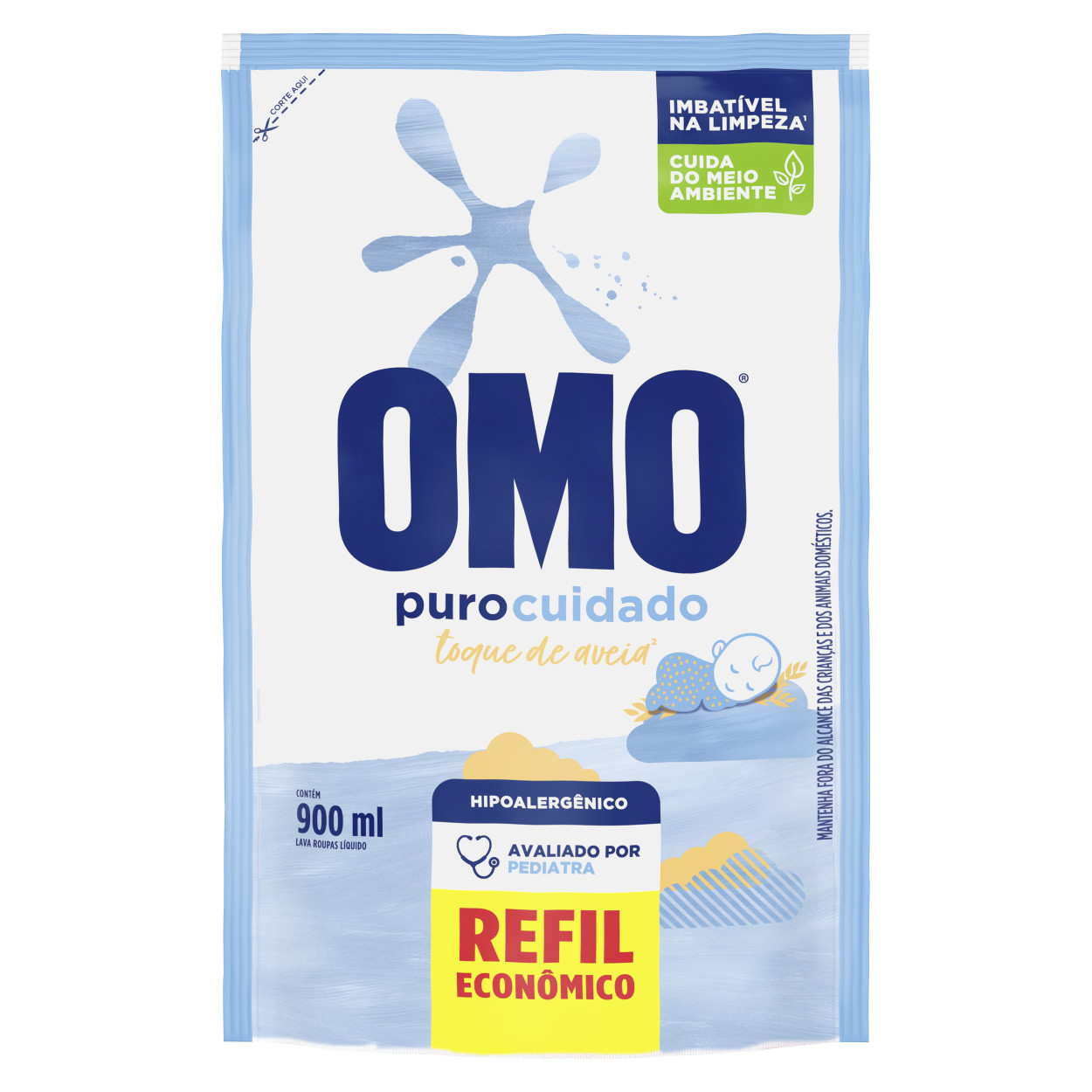 Sabão Líquido OMO Puro Cuidado Refil