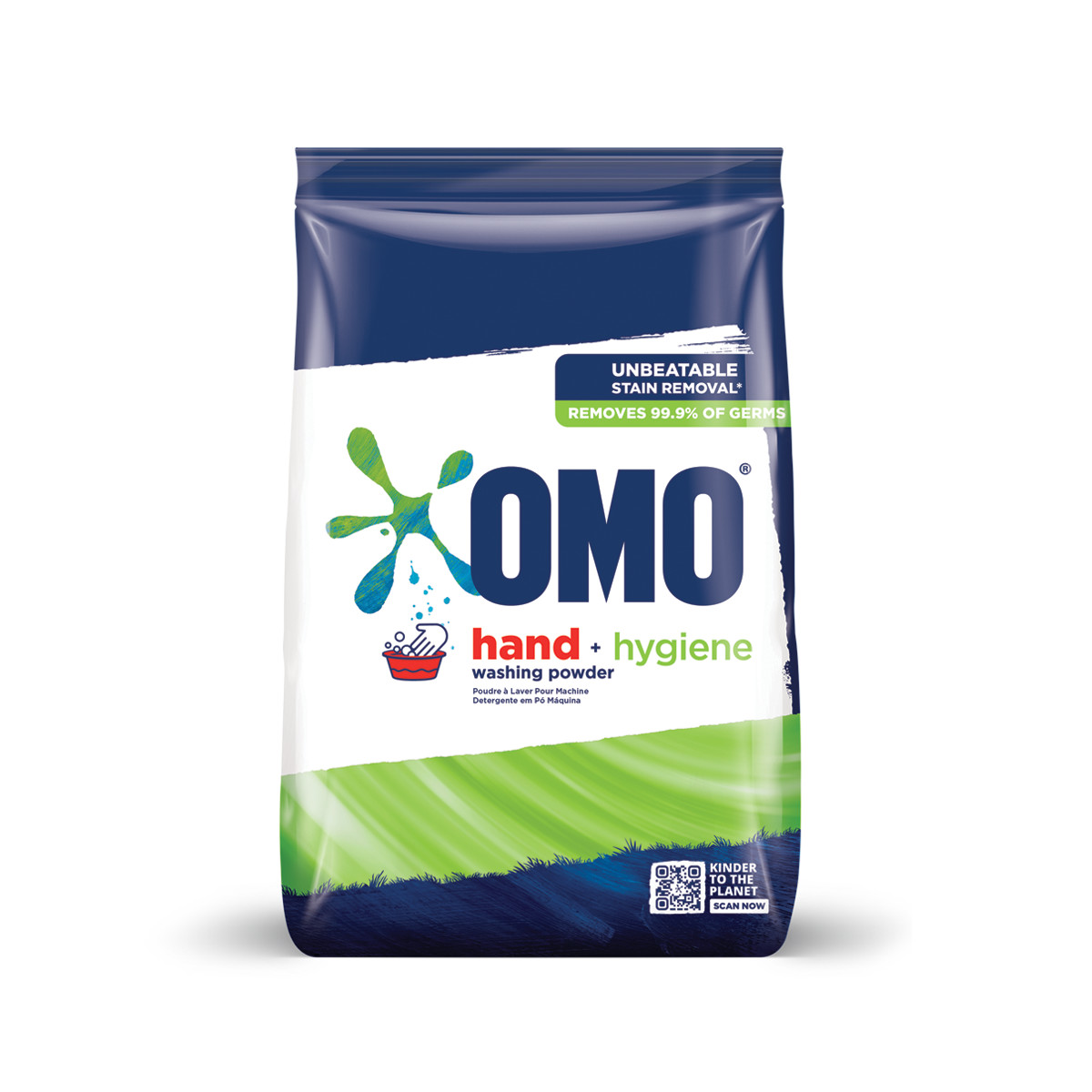 OMO + Hygiene hand washing powder