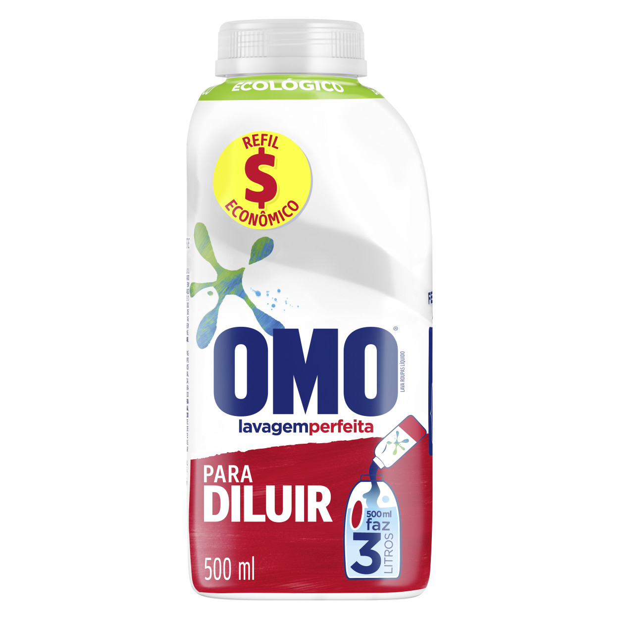 Sabão Líquido Omo Refil Concentrado para Diluir