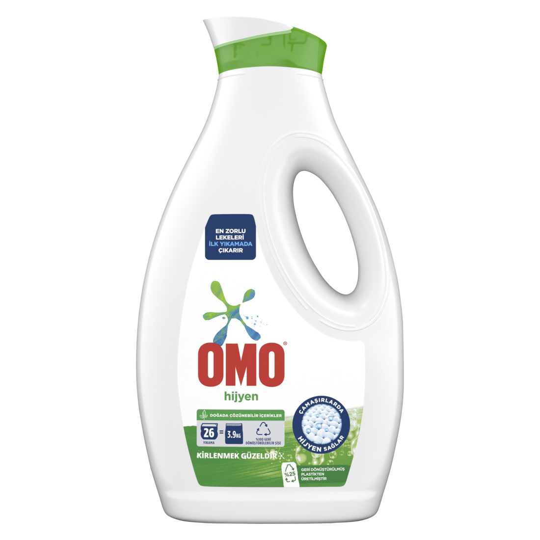 Omo Hijyen Sıvı Deterjan paket atış