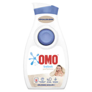 Omo baby unscented liquid detergent packshot