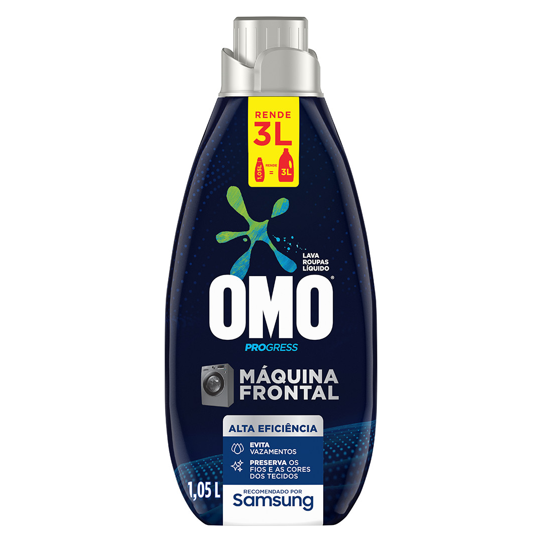 Embalagem de Sabão Líquido OMO Progress Máquina Frontal
