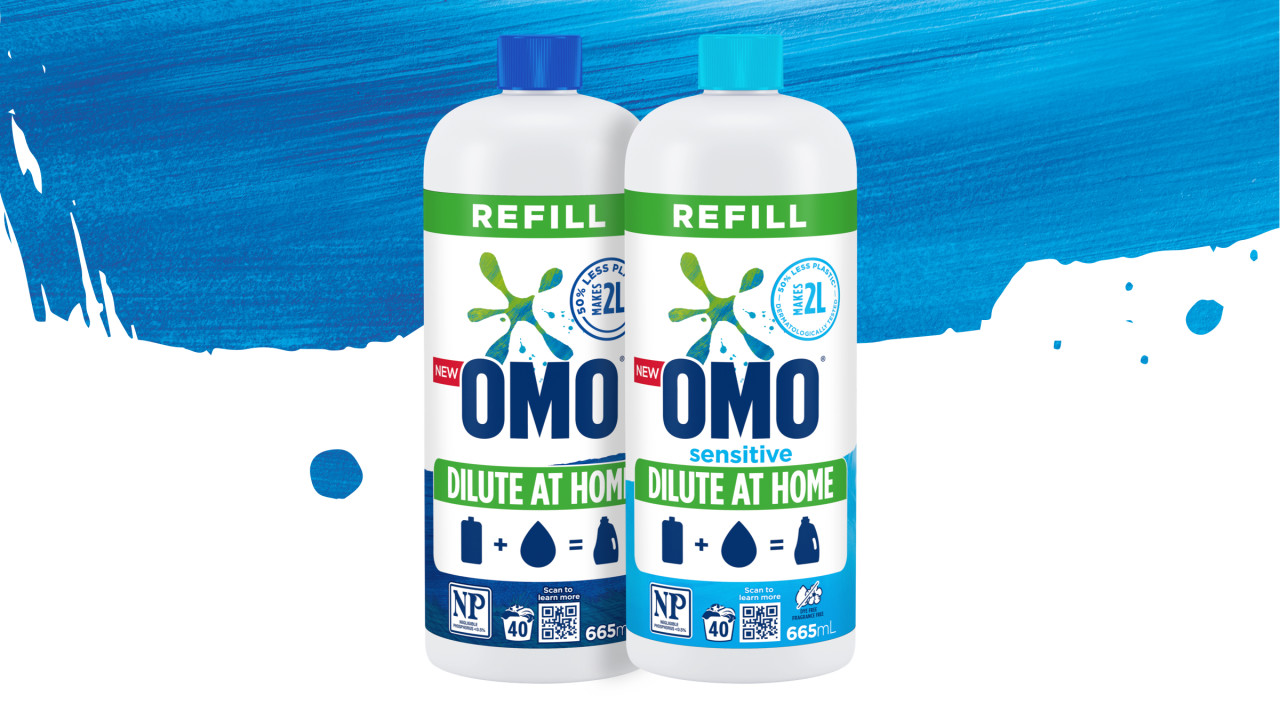 OMO Dilute at Home Refill header image