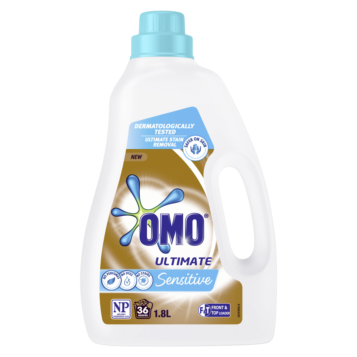 Omo Ultimate Sensitive Liquid pack shot