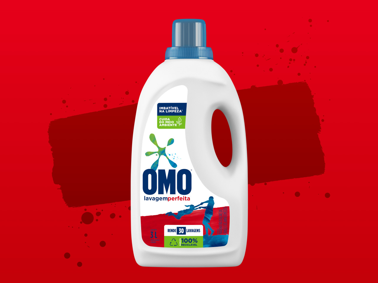 Sabão Líquido OMO Lavagem Perfeita banner de produto