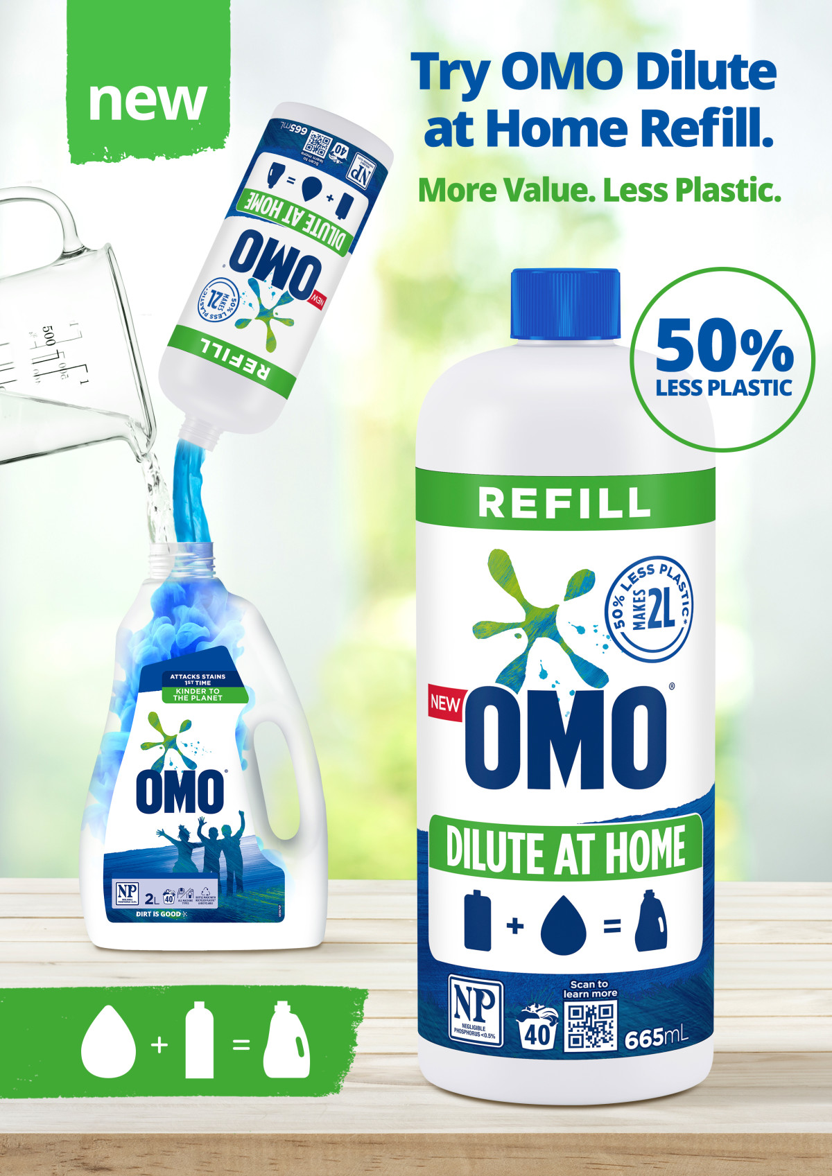 Dilute At Home Refill Omo