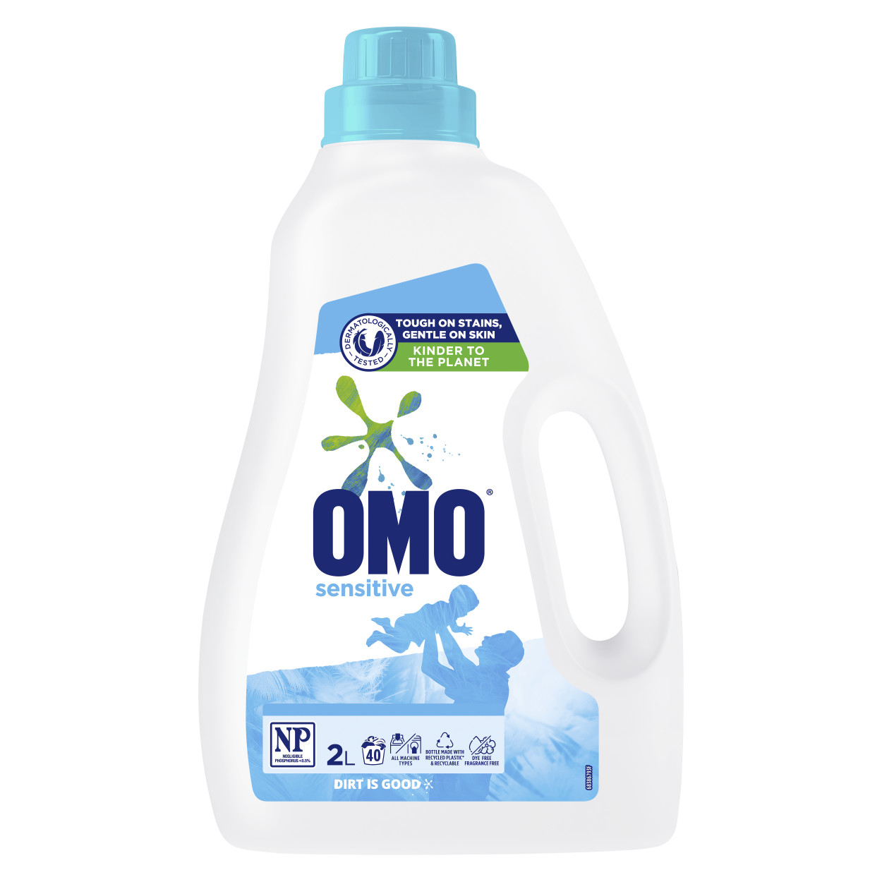 Omo sensitive liquid packshot