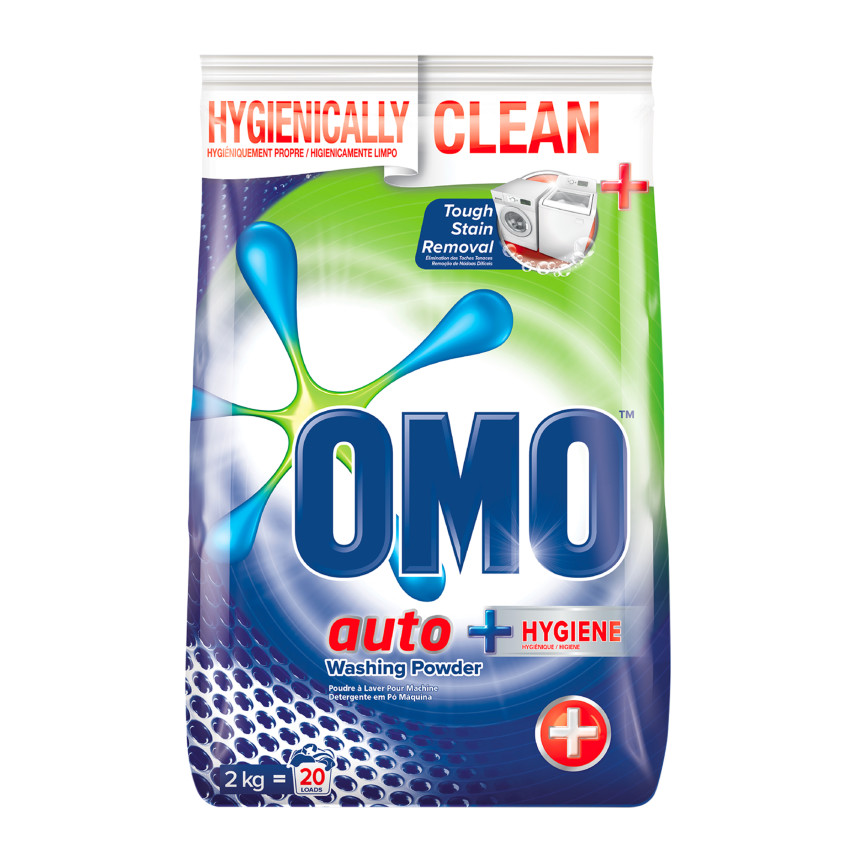 OMO + Hygiene Washing Powder pack shot