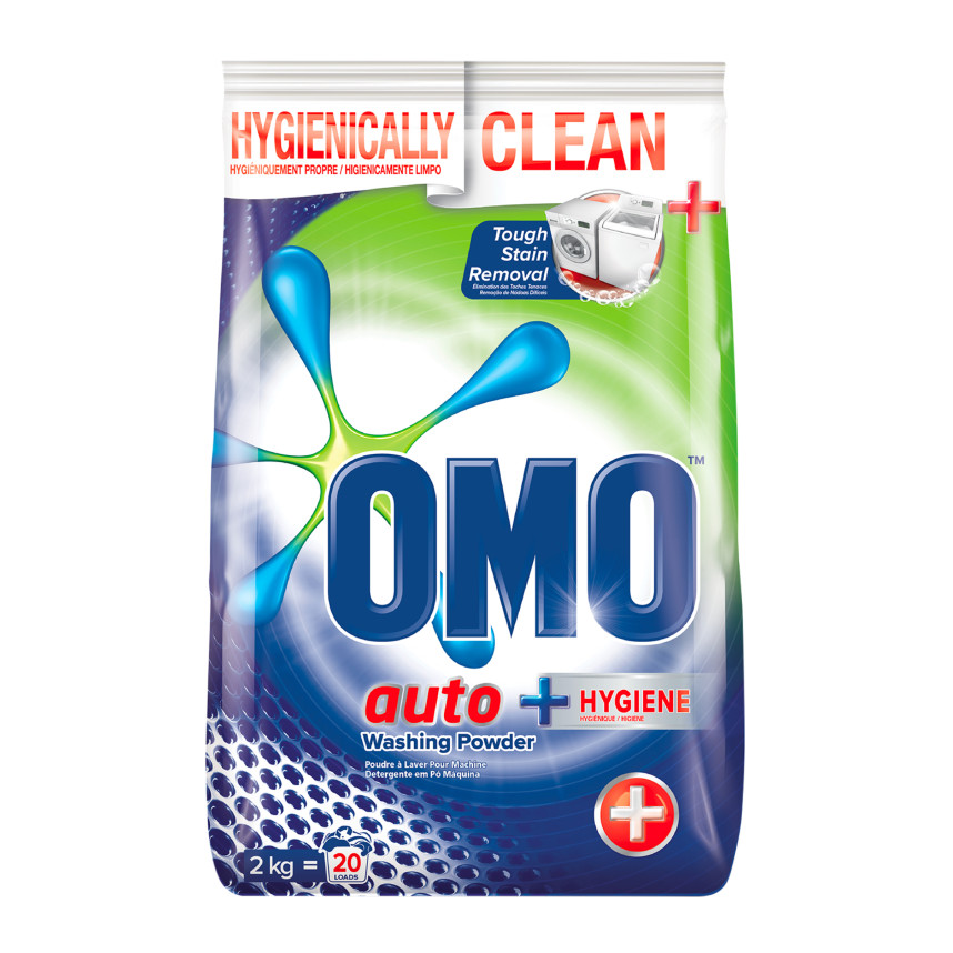 OMO + Hygiene Washing Powder pack shot