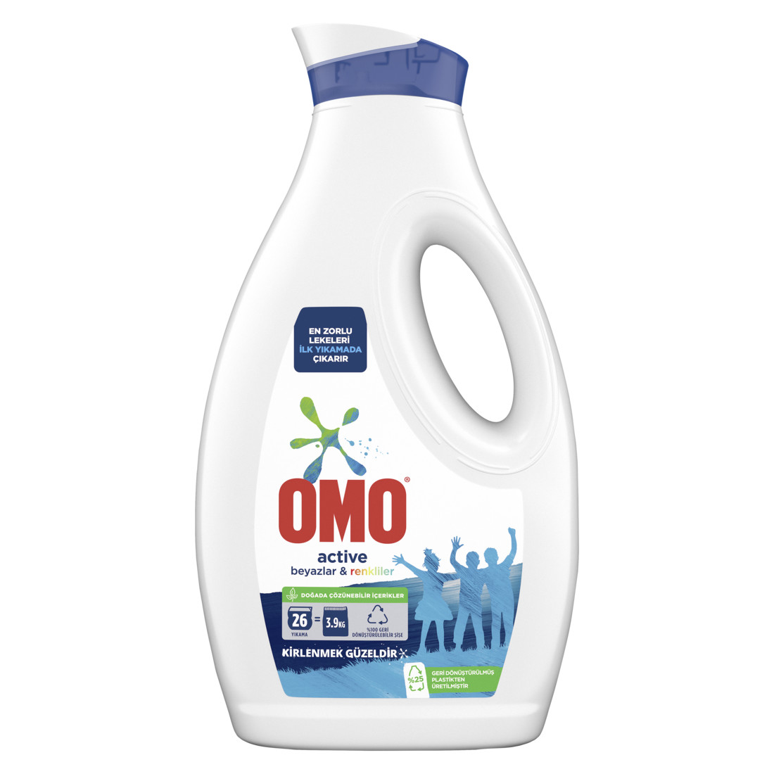 omo active sivi deterjan packshot