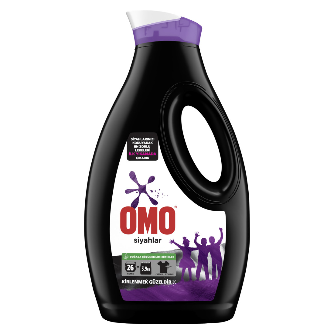 omo siyah sivi deterjan packshot