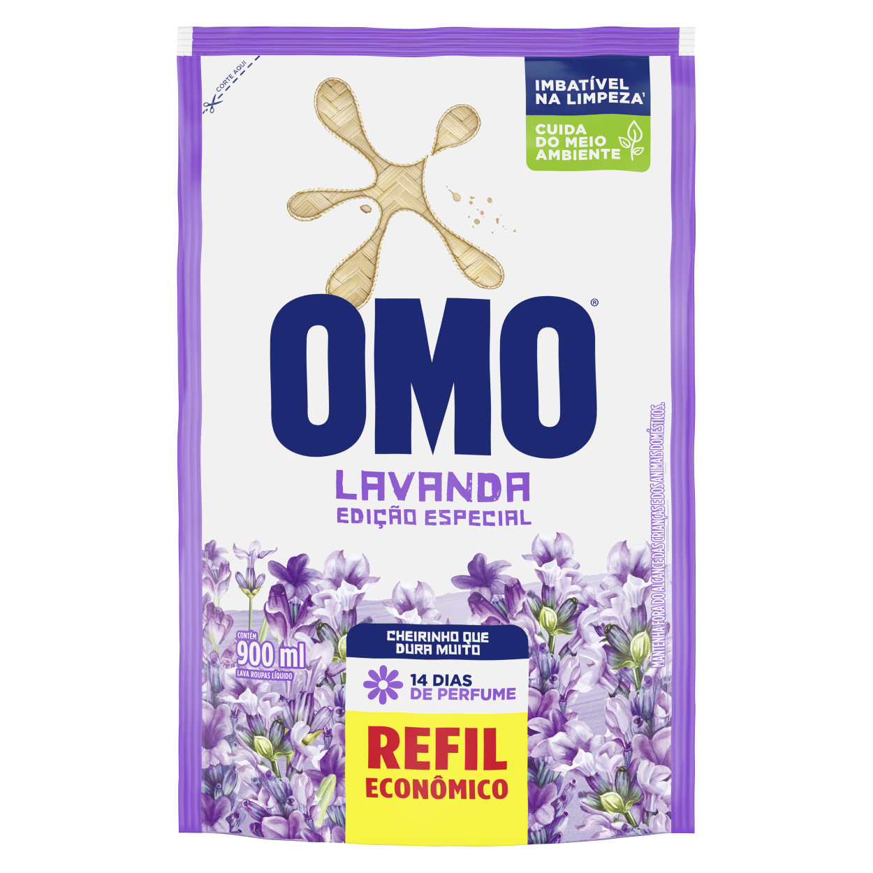 Sabão Líquido OMO Lavanda Refil