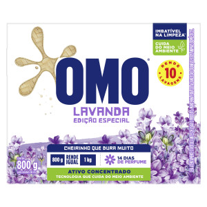 Sabão em Pó OMO Lavanda